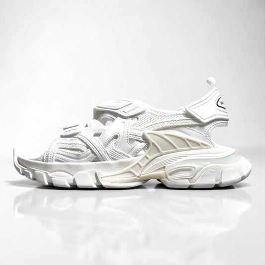 Balenciaga Track Sandals White