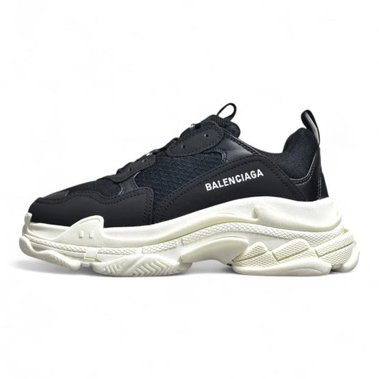 Balenciaga Triple S Black White