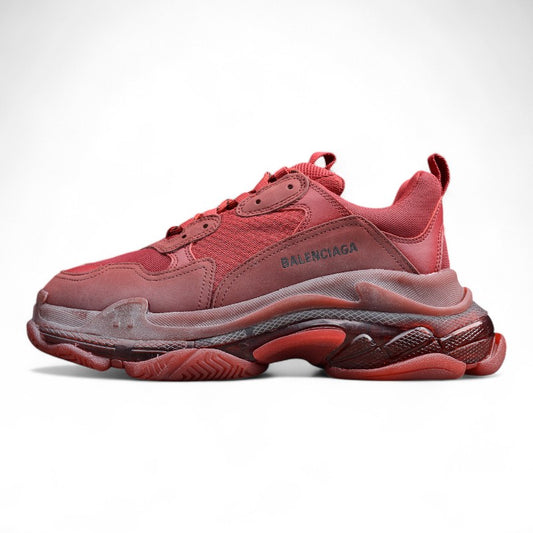Balenciaga Triple S – Burgundy Red - Best Reps Website 2025