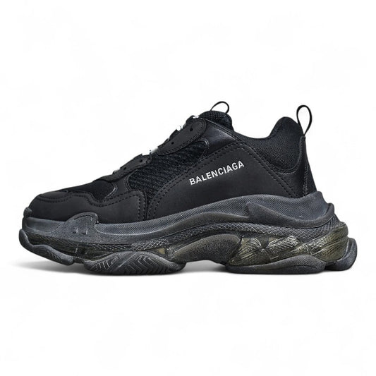 Balenciaga Triple S Clear Sole Black