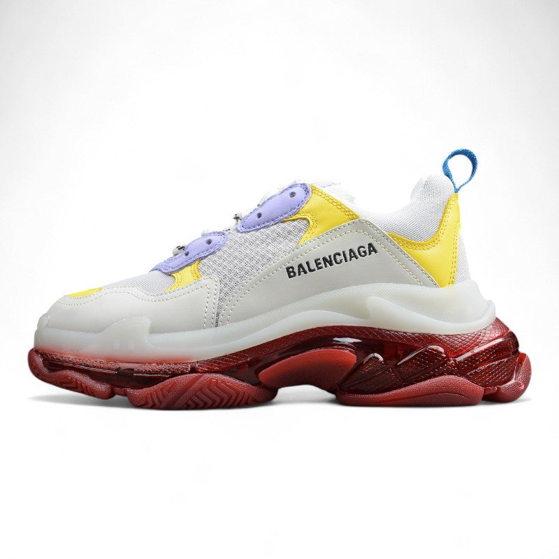 Balenciaga Triple S Clear Sole – White Yellow - Best Reps Website 2025