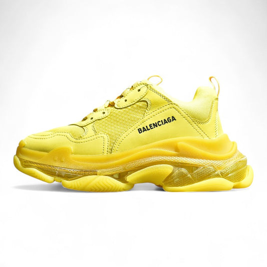 Balenciaga Triple S Clear Sole Yellow 