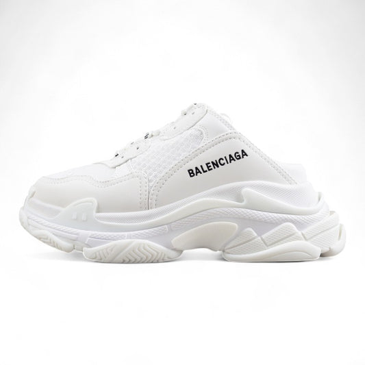 Balenciaga Triple S Mule "All White" - Best Reps Website 2025