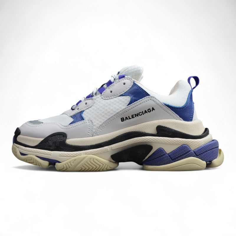Balenciaga Triple S Sneaker in White/Purple - Best Reps Website 2025
