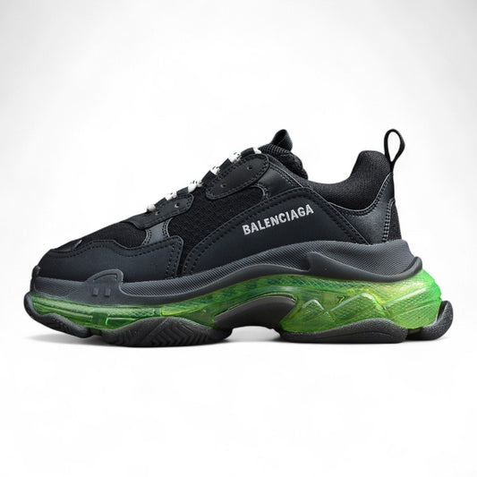 Balenciaga Wmns Triple S – Black Green - Best Reps Website 2025