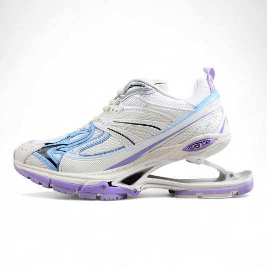 Balenciaga X-Pander Sneaker in White/Purple/Blue - Best Reps Website 2025