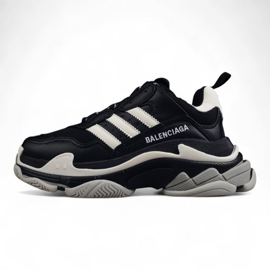 Balenciaga x Adidas Triple S – Black - Best Reps Website 2025
