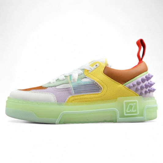 Christian Louboutin Astroloubi Lace-Up Sneakers in Purple