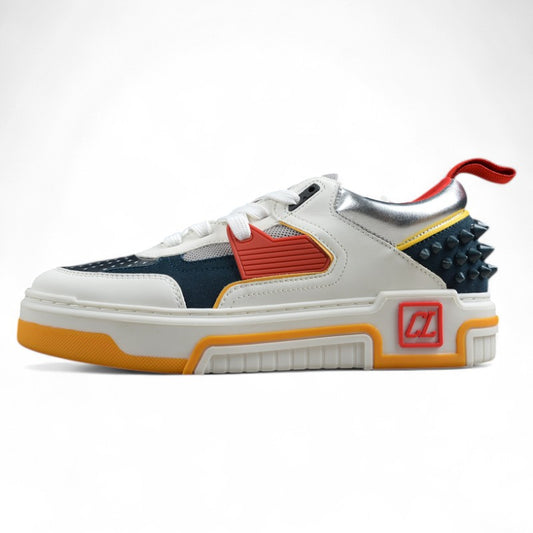  Christian Louboutin Astroloubi Leather Flat "Titan Supernova" 