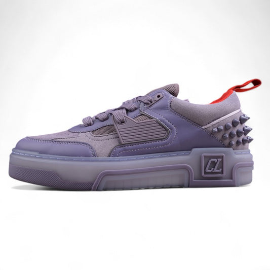  Christian Louboutin Astroloubi Spiked Leather in Purple 