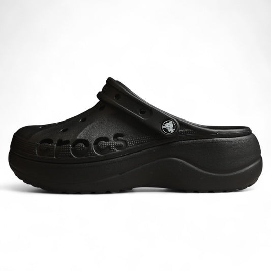 Crocs Baya Platform in Black
