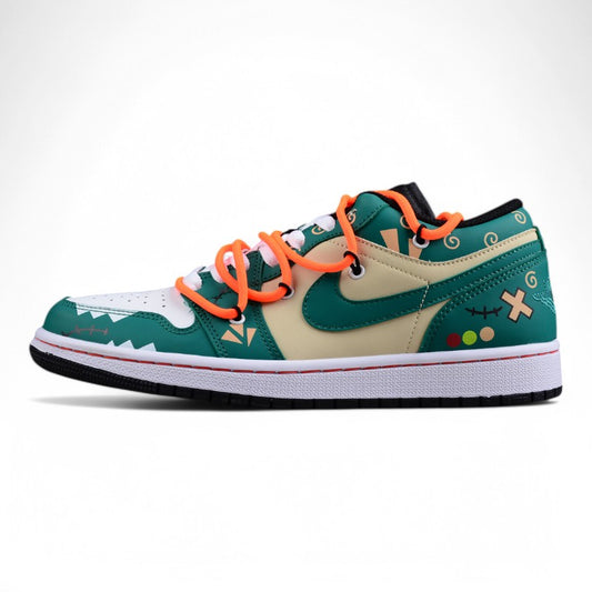 Custom Air Jordan 1 Low "Campus Time"