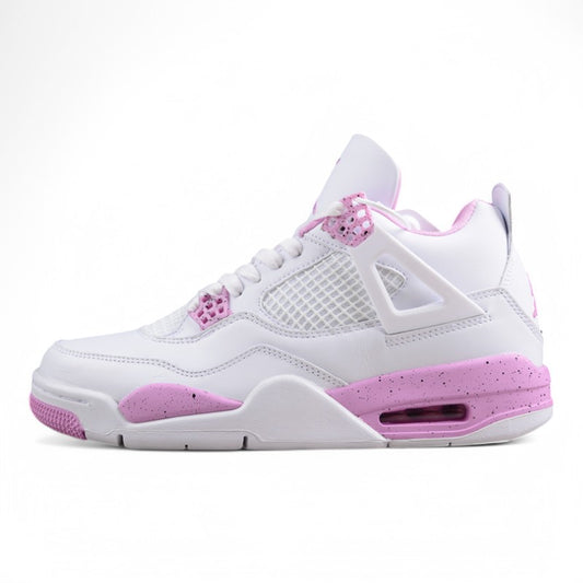 Custom Air Jordan 4 Retro 'Pink Oreo'