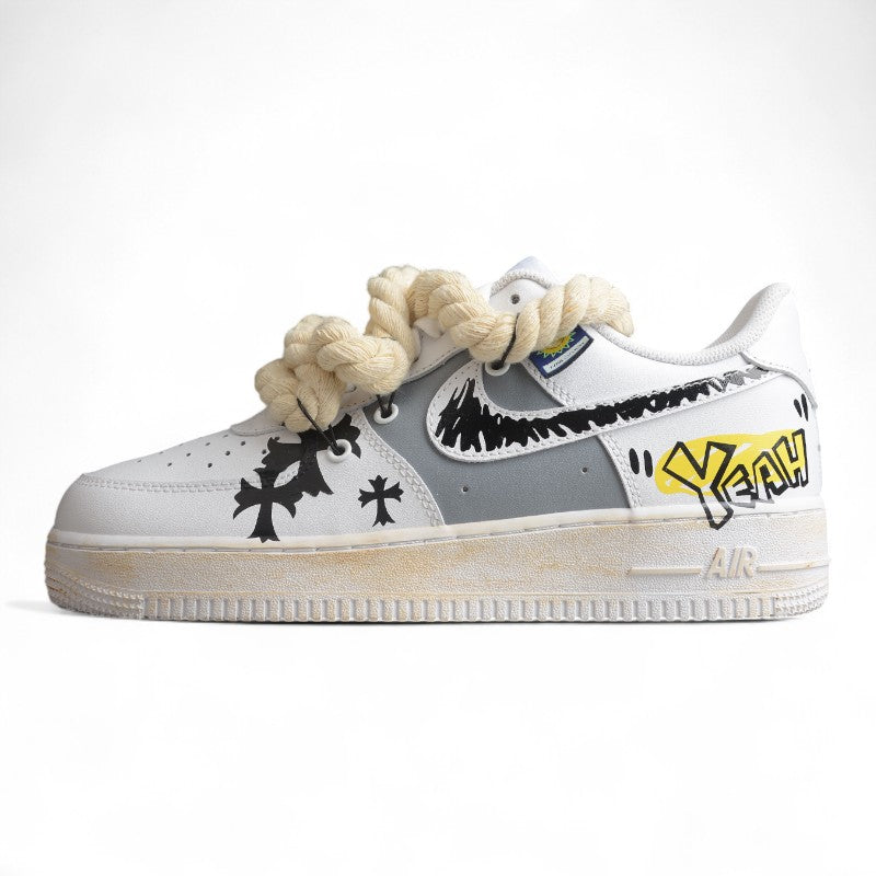 Custom Nike Air Force 1 Low "SMILE" - Best Reps Website 2025