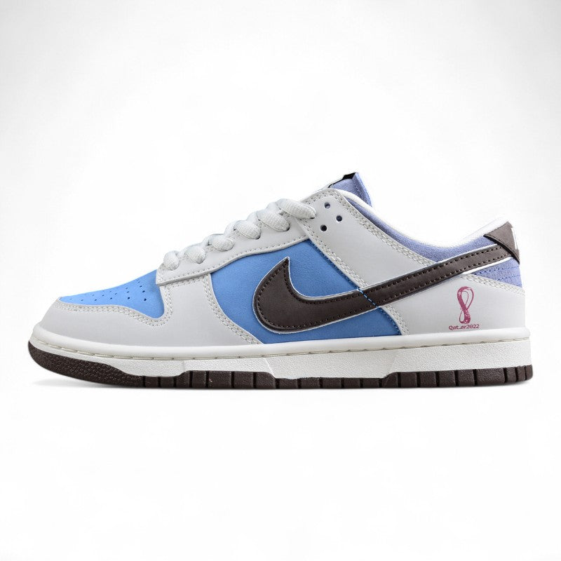 Custom Nike Dunk Low "Argentina White Blue" - Best Reps Website 2025