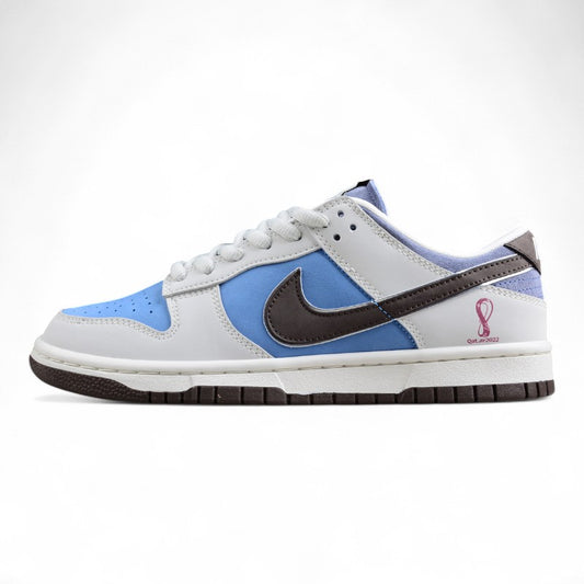 Custom Nike Dunk Low "Argentina White Blue" - Best Reps Website 2025