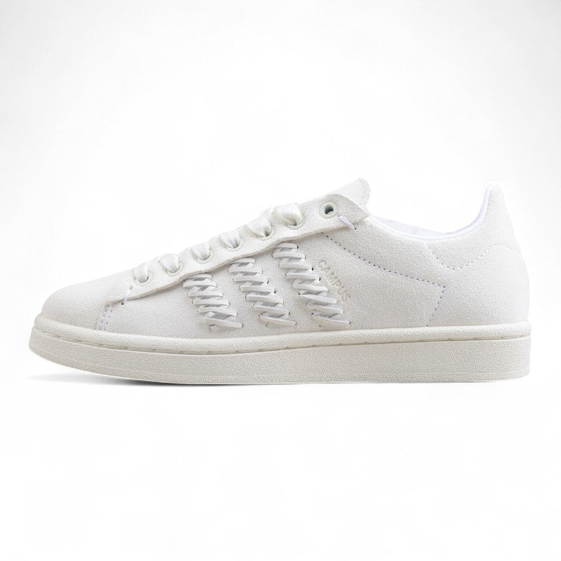  FOOT INDUSTRY × adidas Originals Campus "Footwear White/Off White" 