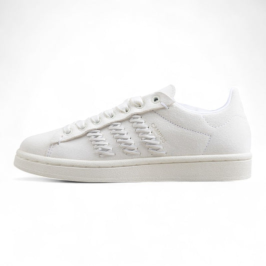  FOOT INDUSTRY × adidas Originals Campus "Footwear White/Off White" 