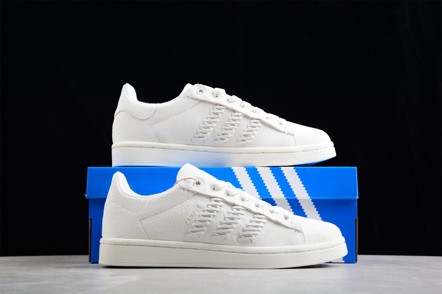 FOOT INDUSTRY × adidas Originals Campus "Footwear White/Off White"