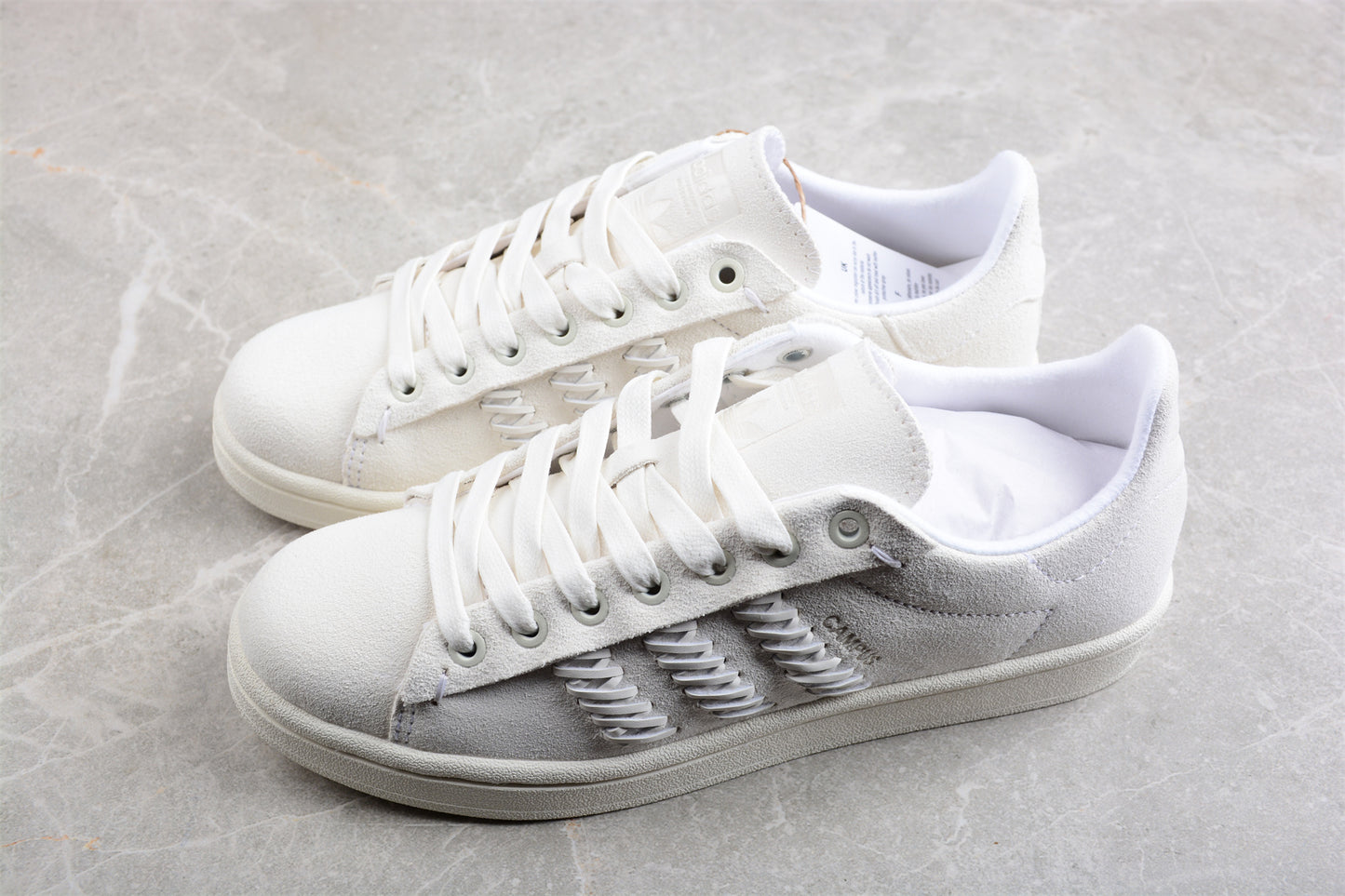 FOOT INDUSTRY × adidas Originals Campus "Footwear White/Off White"