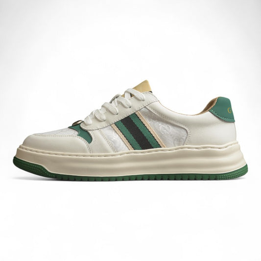 Gucci Chunky B Screener GG White/Green - Best Reps Website 2025