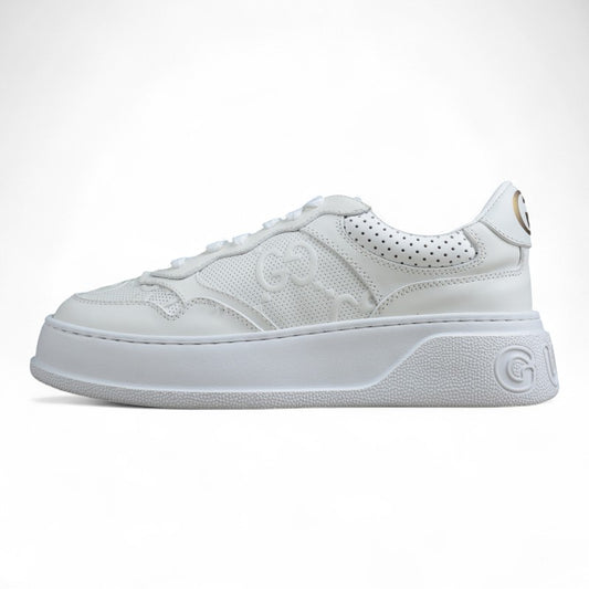 Gucci Embossed GG Logo Sneaker "White" - Best Reps Website 2025