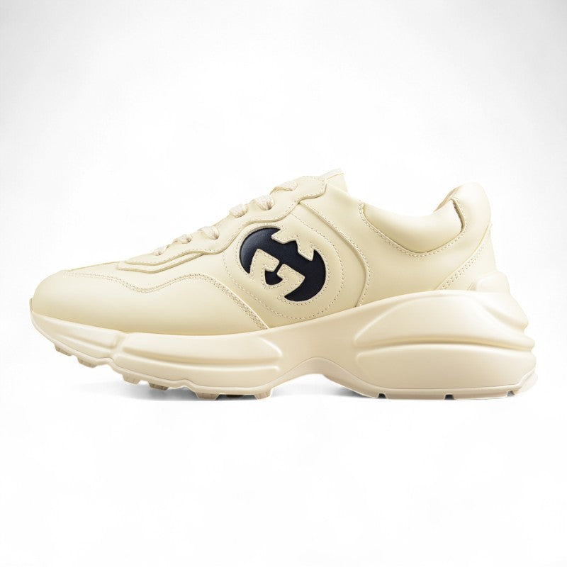 Gucci Interlocking G Rhyton Sneaker Ivory - Best Reps Website 2025