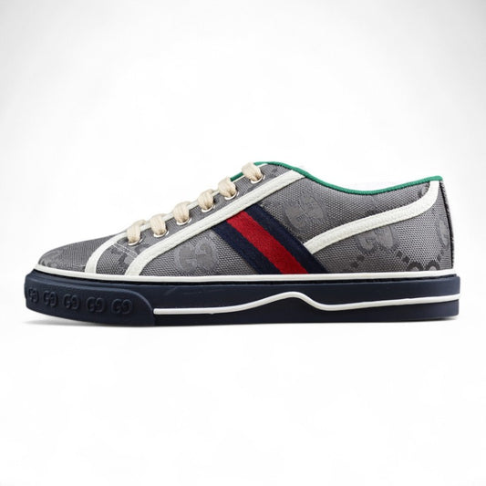 Gucci Off The Grid Tennis 1977 Low - ECONYL Dark Grey GG - Best Reps Website 2025