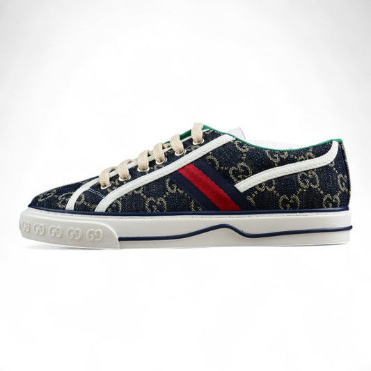 Gucci Tennis 1977 Denim GG Print - Best Reps Website 2025