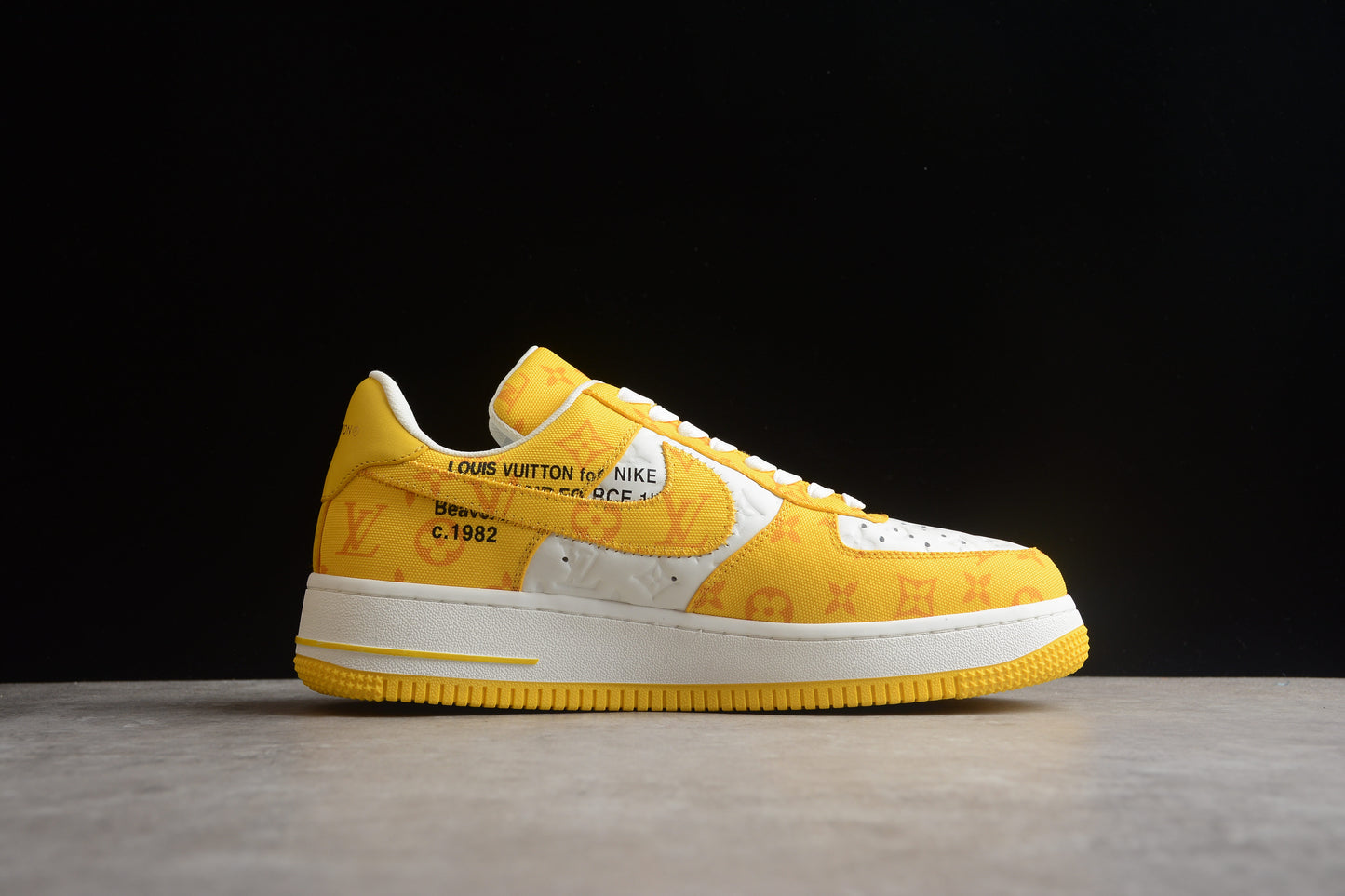 LV x Nike Air Force 1 "Yellow" - Best Reps Website 2025