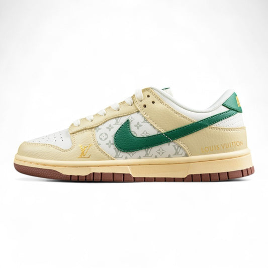 LV x Nike SB Dunk Low PRO Beige Green Gold (XD6188-003) - Best Reps Website 2025