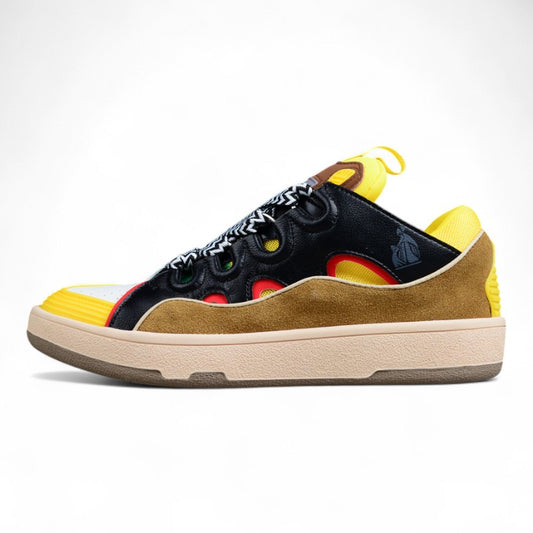Lanvin Curb Sneaker 'Black Yellow'