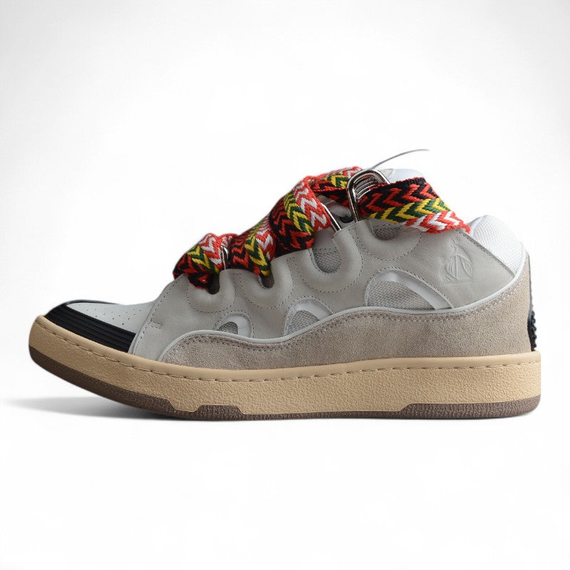 Lanvin Leather Curb 'White Black Gum' (Women's)