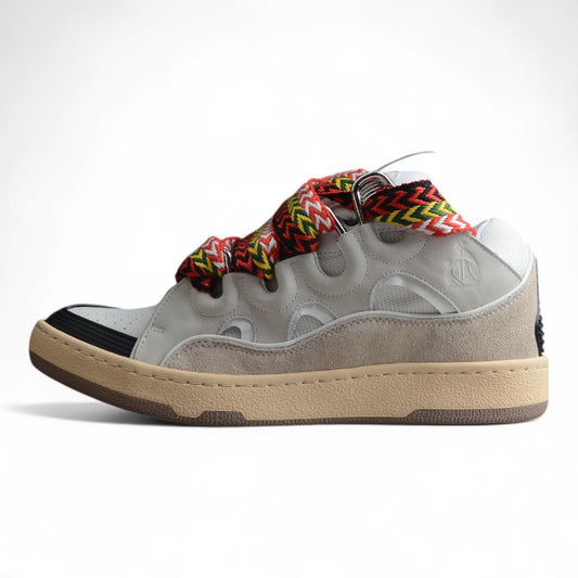 Lanvin Leather Curb 'White Black Gum' (Women's)