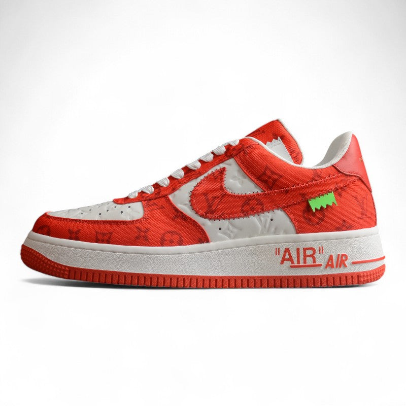 Louis Vuitton x Air Force 1 Low 'White Comet Red' - Best Reps Website 2025