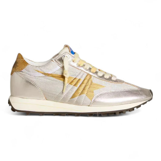 Marathon with silver ripstop nylon upper and gold star