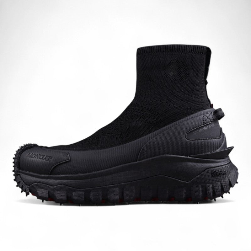Moncler Trailgrip Sock Sneakers 'Black' - Best Reps Website 2025
