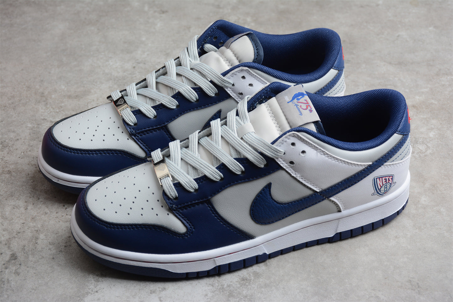  NBA x Nike Dunk Low EMB “Nets” (NBA 75th Anniversary) 