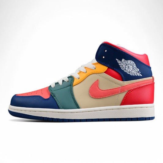 NIKE AIR JORDAN 1 MID SE "MULTI-COLOR"