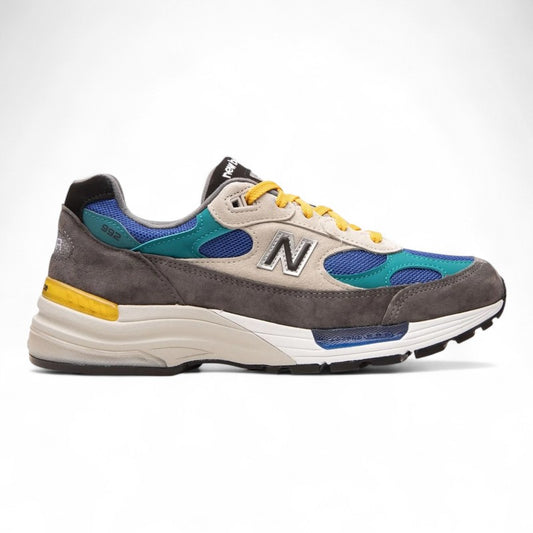 New Balance 992 "Grey/Blue/Teal/Yellow"