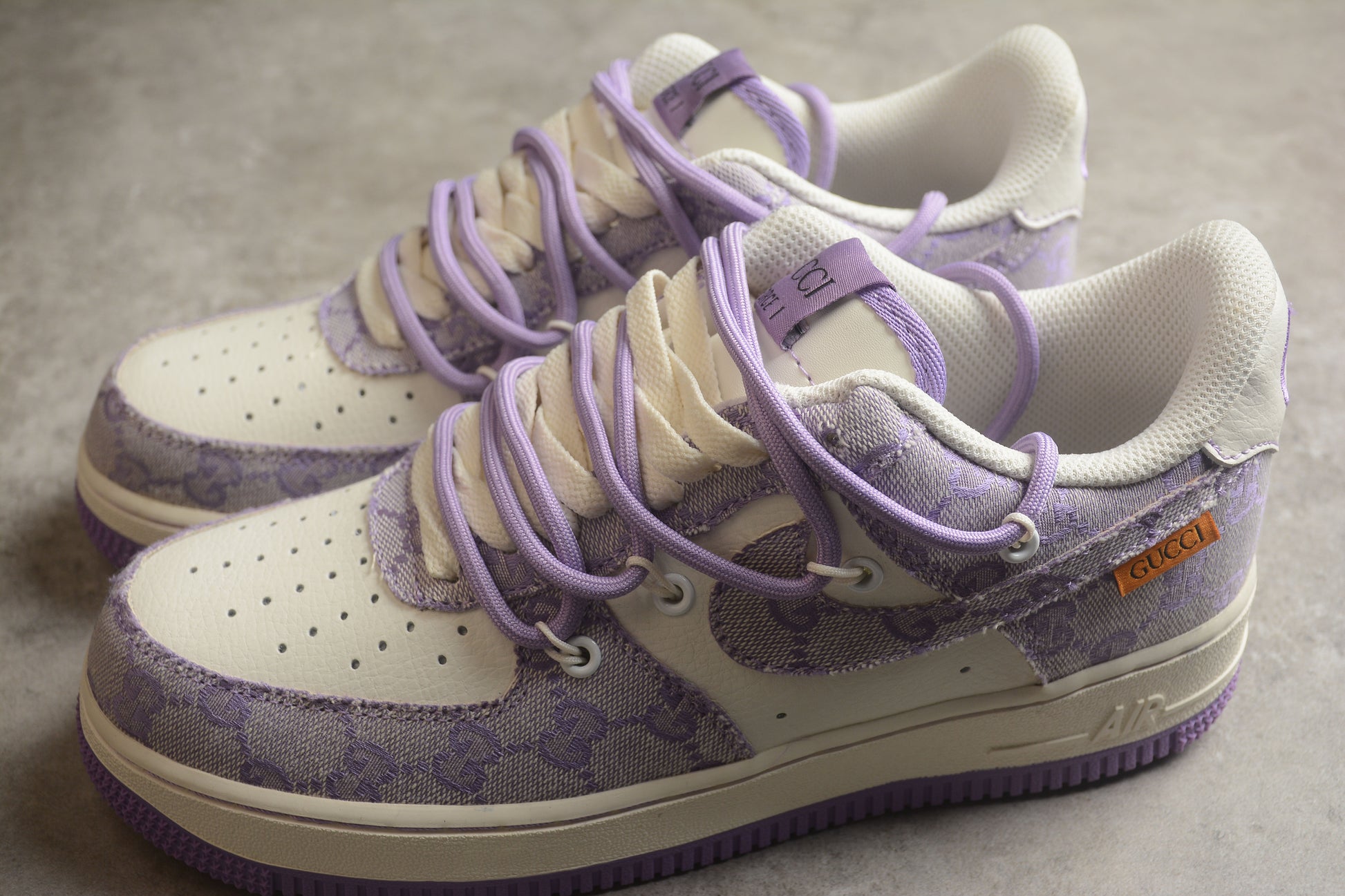 Nike Air Force 1 '07 Low x Gucci Purple