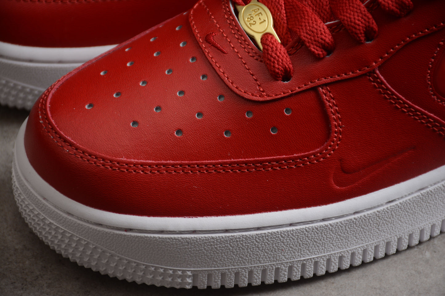 Nike Air Force 1 '07 Premium "Team Red"