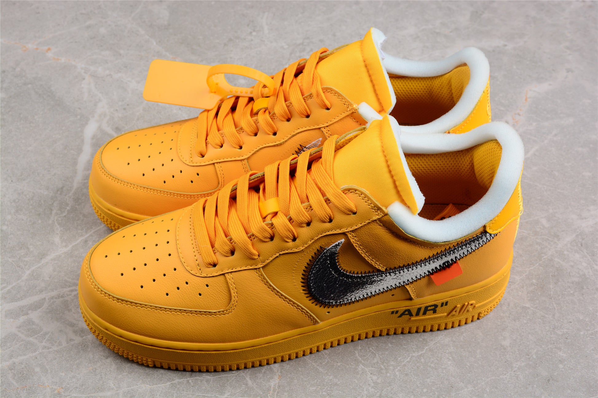 Nike Air Force 1 Low Off-White ICA University Gold