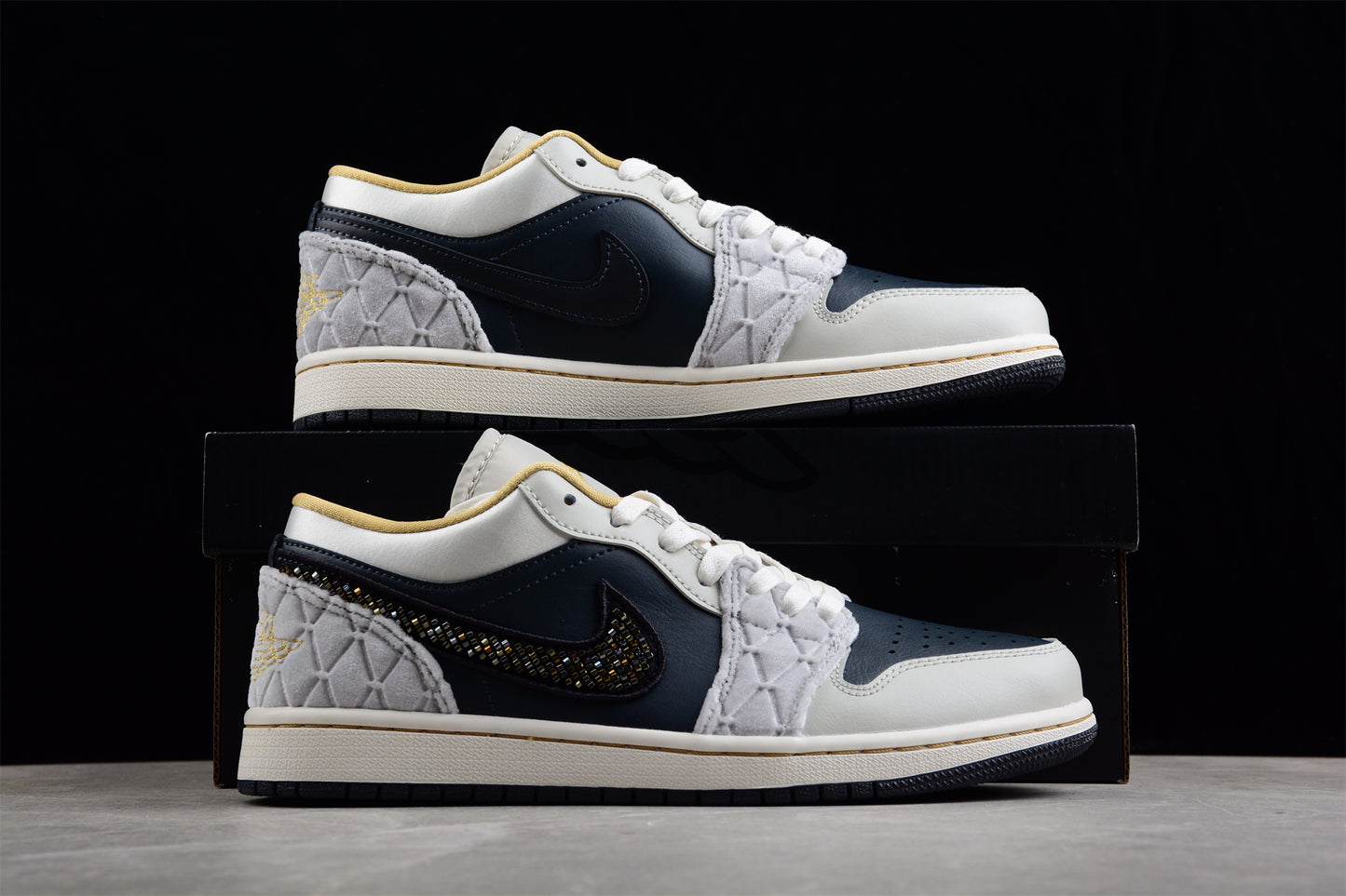 Nike Air Jordan 1 Low ‘Beaded Swoosh’