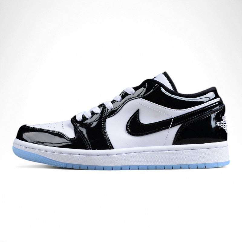 Nike Air Jordan 1 Low SE "Concord"– White/Black Patent Leather (RARE)
