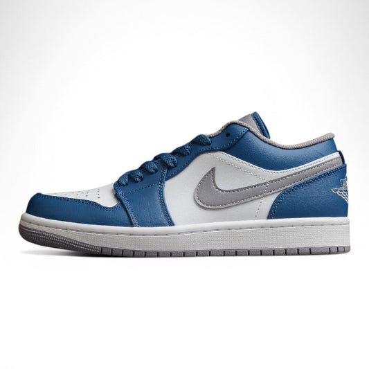 Nike Air Jordan 1 Low "True Blue/Cement Grey"