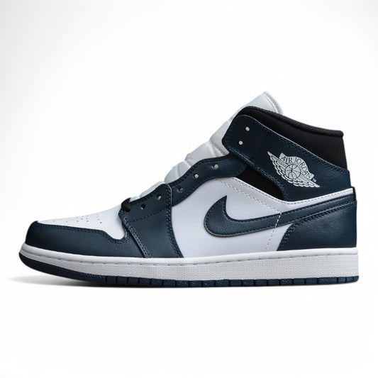 Nike Air Jordan 1 Mid "Armory Navy/White"