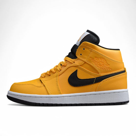 Nike Air Jordan 1 Mid GS 'University Gold'