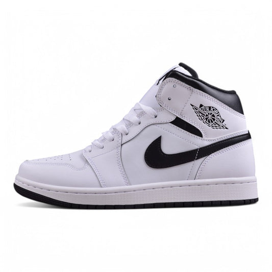 Nike Air Jordan 1 Mid "Reverse Panda" White Black