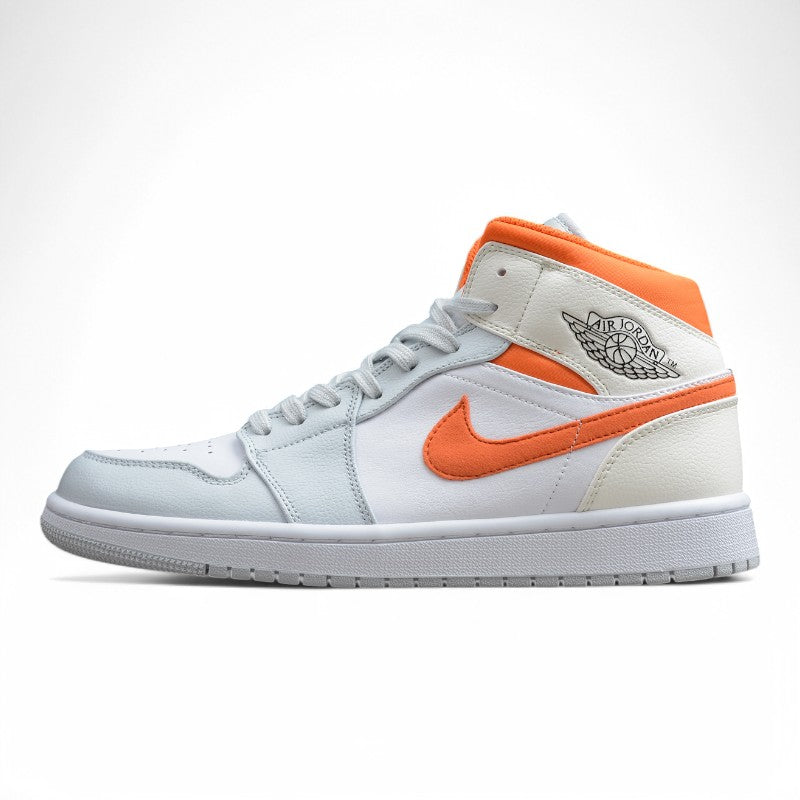 Nike Air Jordan 1 Mid SE "Starfish Pure Platinum"